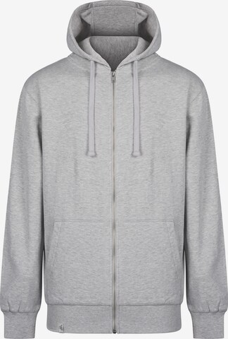 Giacca di felpa di GREENBOMB in grigio: frontale