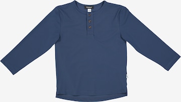 Kalani Shirt Henley UV in Blauw: voorkant