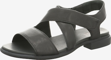 THINK! Sandals in Black: front