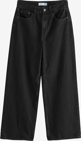 juoda Next Plačios klešnės Džinsai: priekis