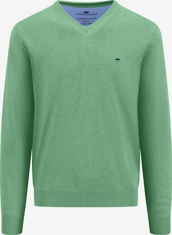 Pull-over FYNCH-HATTON en vert : devant