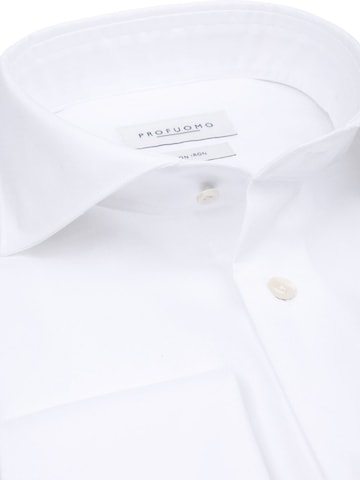 Profuomo Slim fit Overhemd in Wit