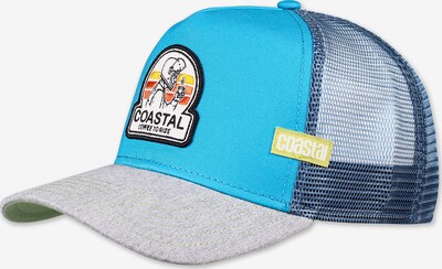 Coastal Cap in himmelblau / hellgrau / mischfarben, Produktansicht