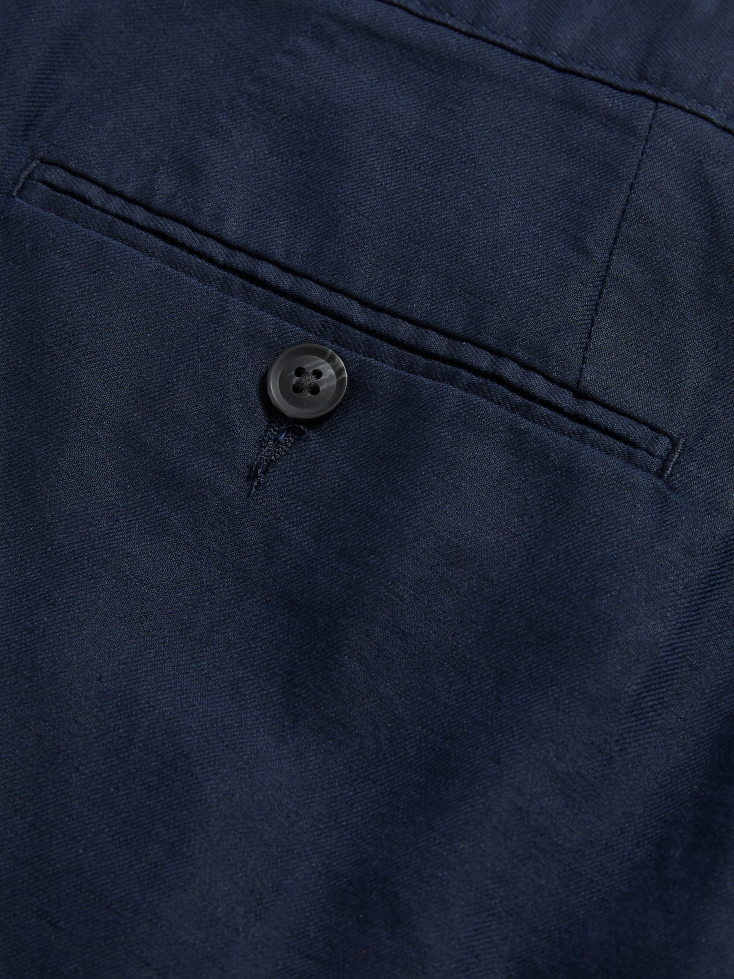 Marks & Spencer Regular Pleated Pants in Blue