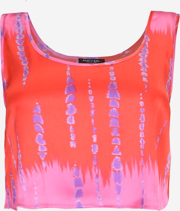 Nasty Gal Plus Toppi värissä punainen: etupuoli