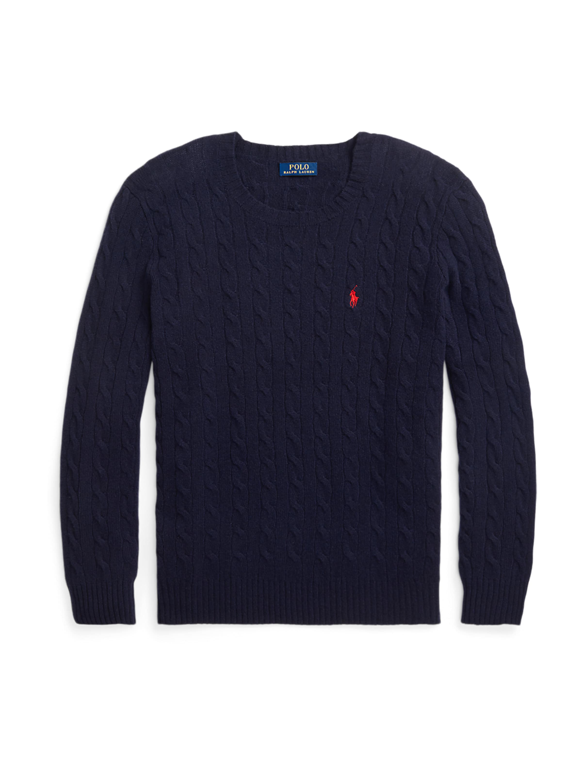 Polo Ralph Lauren Big & Tall Trui in Blauw: voorkant