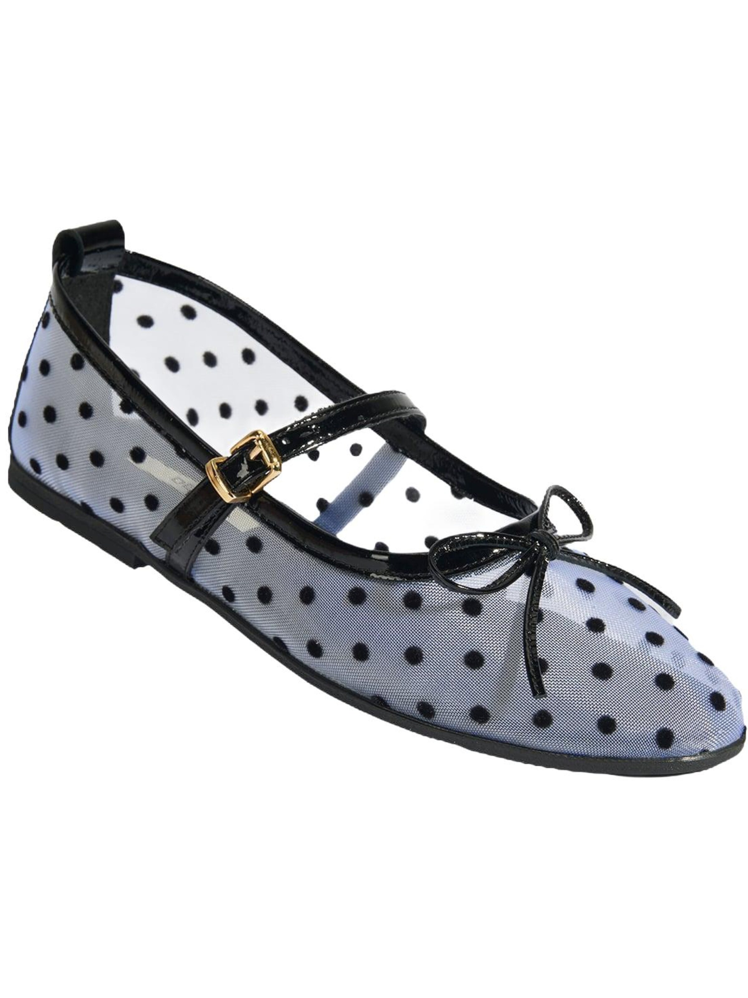 Desa - Bailarina 'Ballettschuhe' en negro: frente