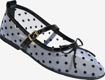 Desa - Bailarina 'Ballettschuhe' en negro: frente