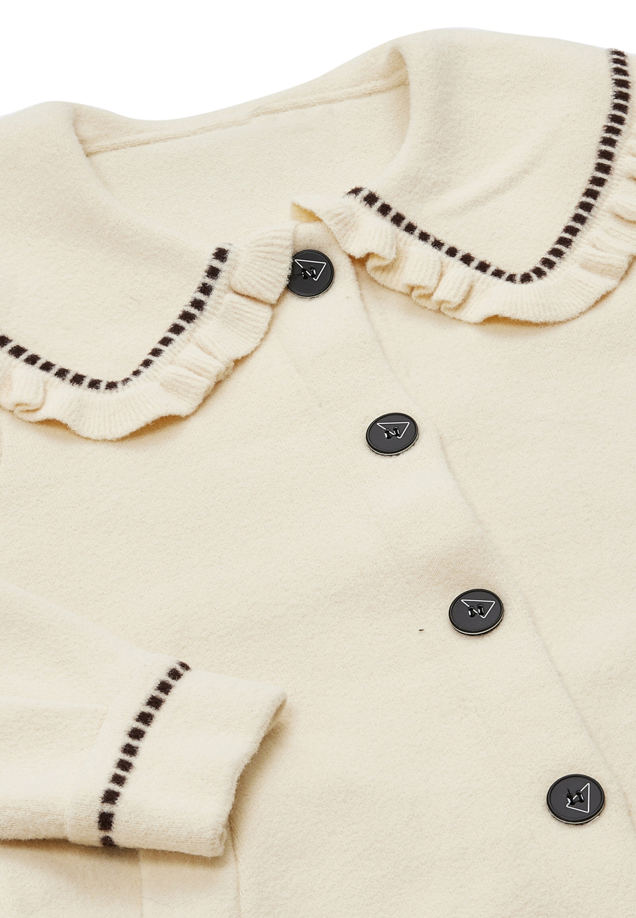 CELOCIA Strickjacke in Weiß