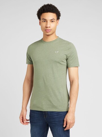 HOLLISTER - Camisa em verde: frente