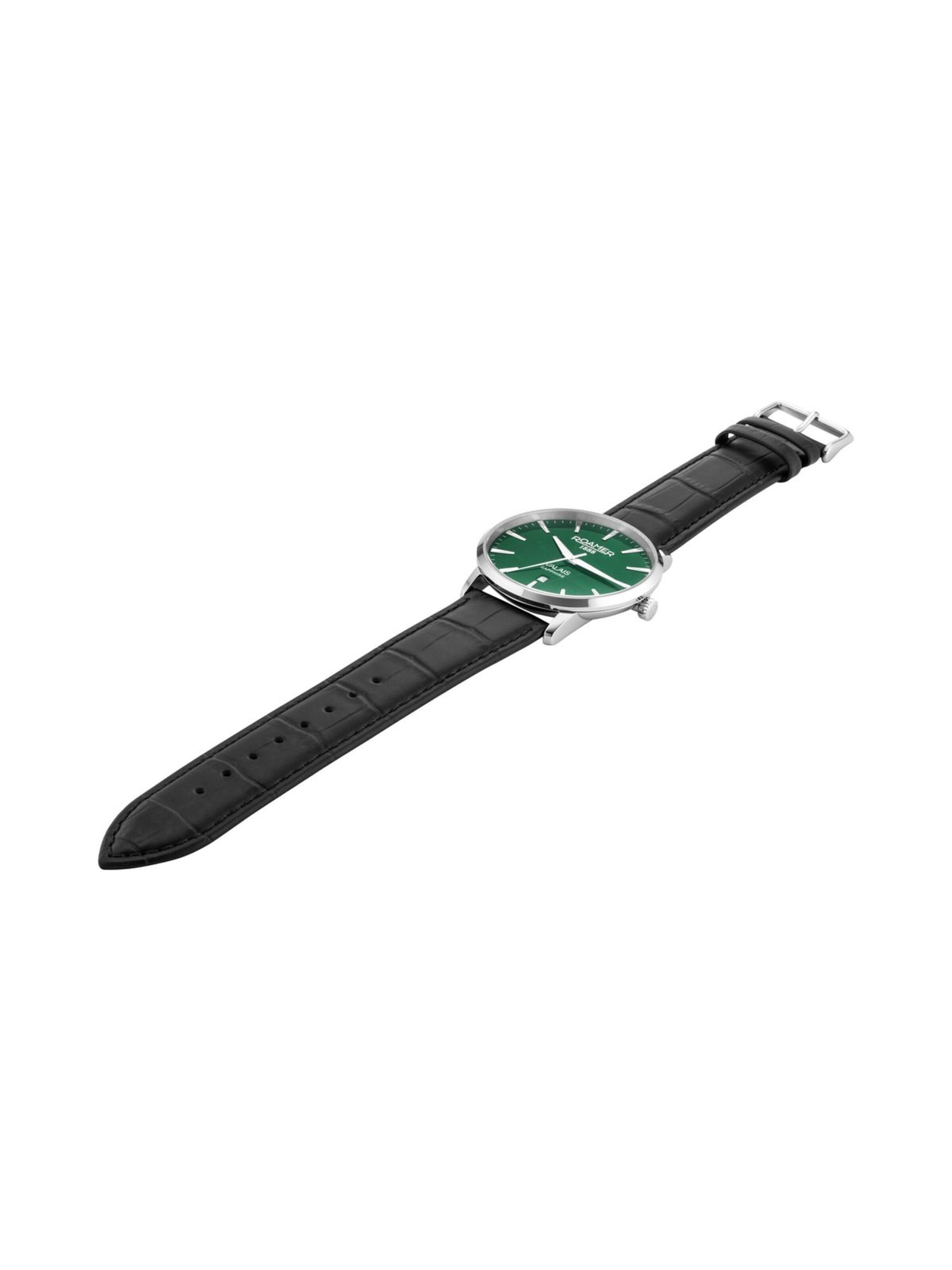 Montre à affichage analogique Roamer en vert