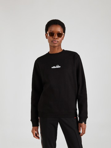 ELLESSE - Sweatshirt de desporto 'Svetlana' em preto: frente