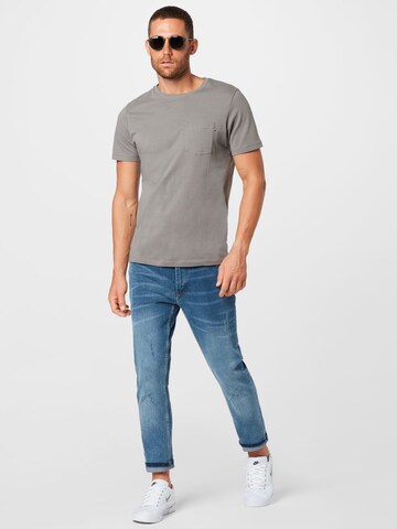 Denim Project Slimfit Jeans 'Mr Red Light' in Blau