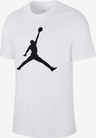 Jordan Koszulka funkcyjna 'Jumpman' w kolorze biały: przód