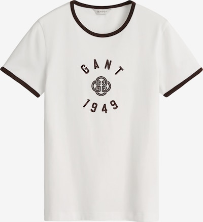 Tricou pe XS GANT pe negru / alb, Vizualizare produs