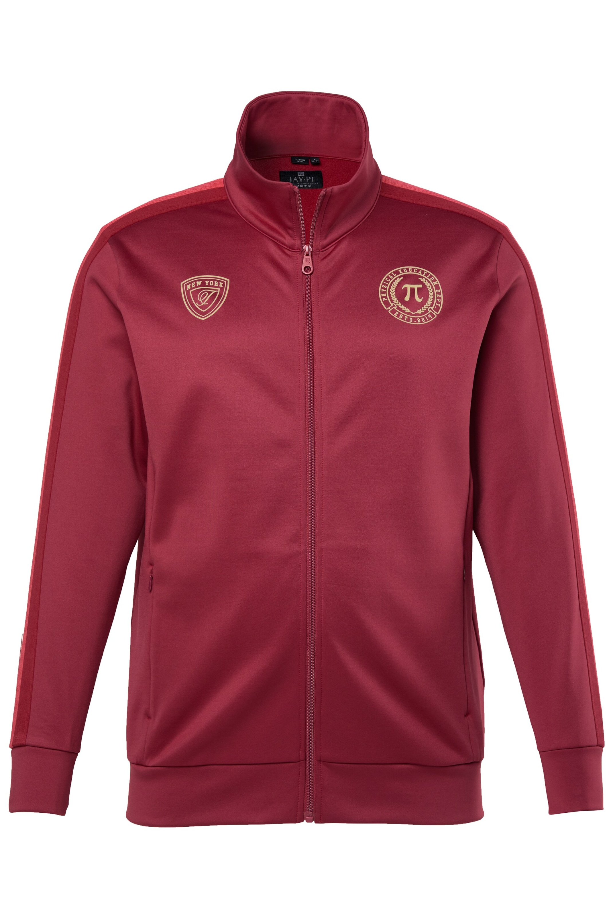 JAY-PI Sweat jacket in Red: front
