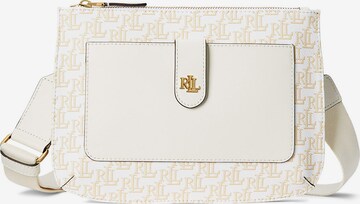 Borsa a tracolla 'JAMEY' di Lauren Ralph Lauren in bianco