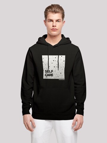 F4NT4STIC Sweatshirt 'SELF CARE' in Black: front