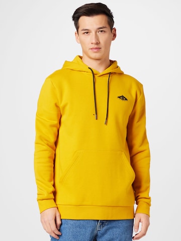 Sweat de sport OAKLEY en jaune : devant