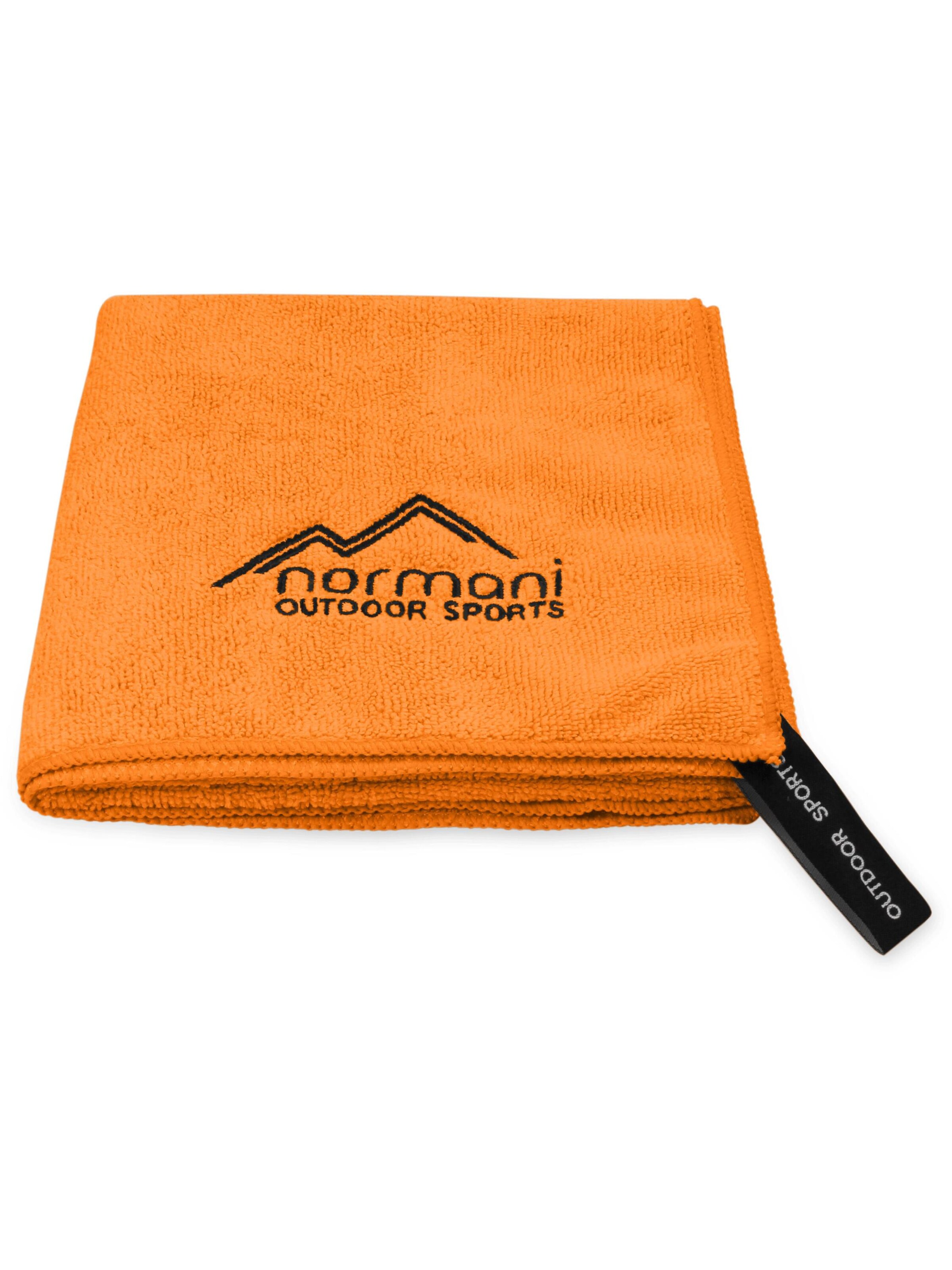 normani Towel 'Terry' in Orange: front