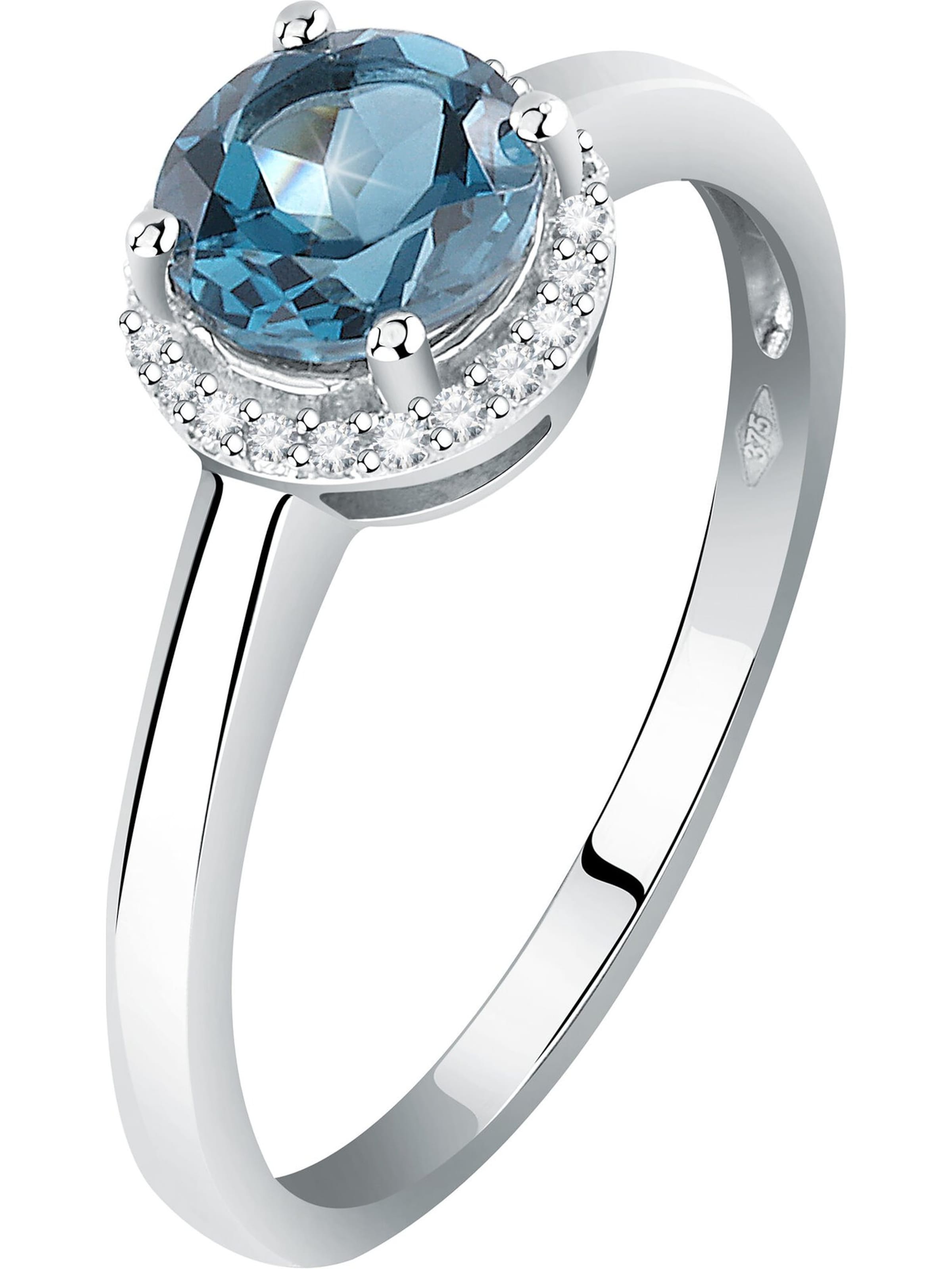 CHRIST Ring in Weiß: Vorderseite