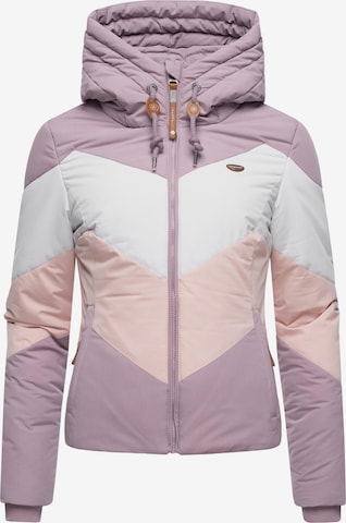 Veste fonctionnelle 'Novva' Ragwear en violet : devant