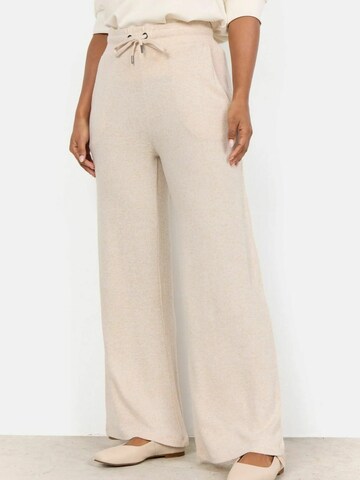 Wide leg Pantaloni 'Biara' di Soyaconcept in bianco: frontale