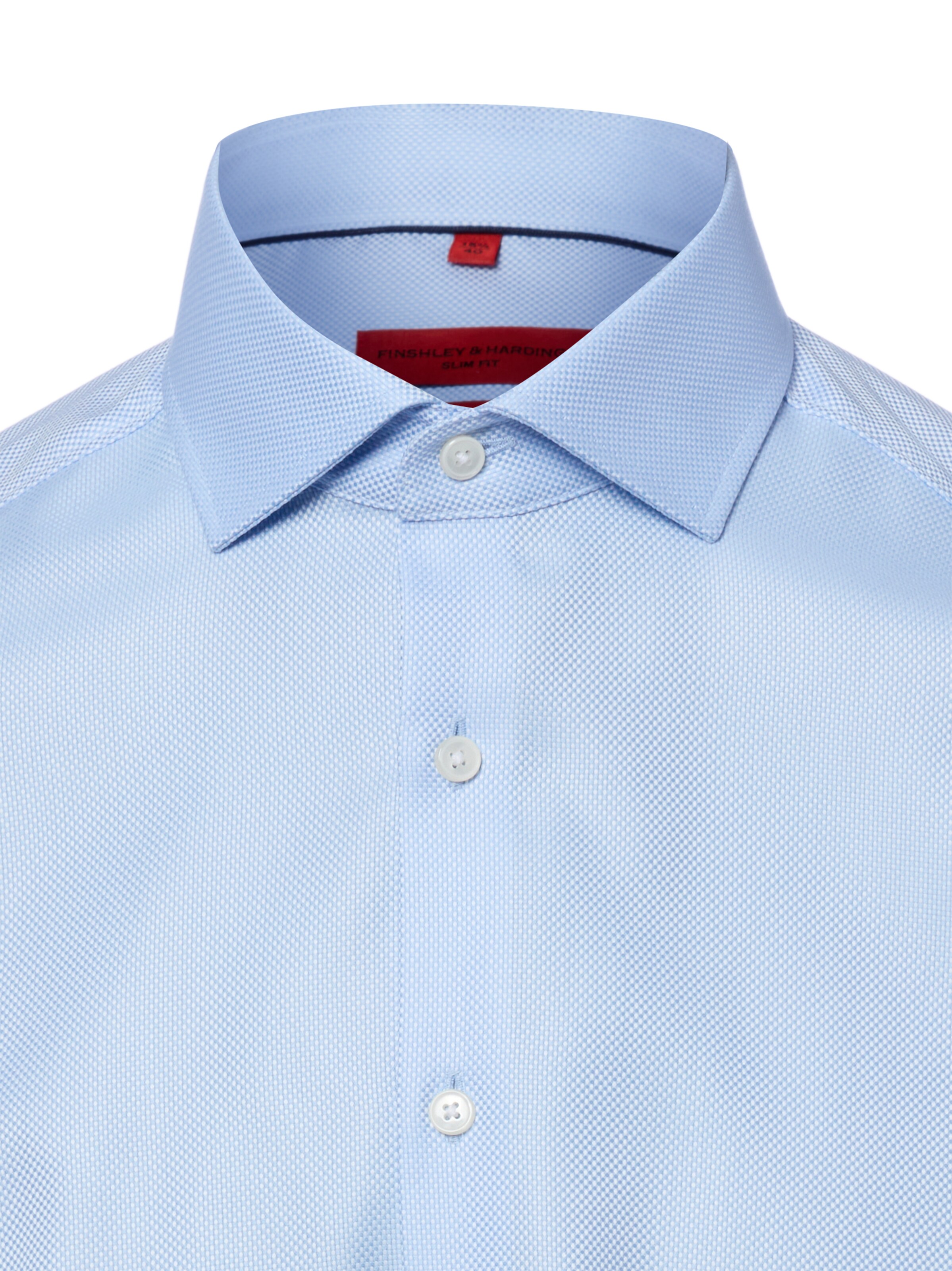 Finshley & Harding Slim fit Business shirt in Blue