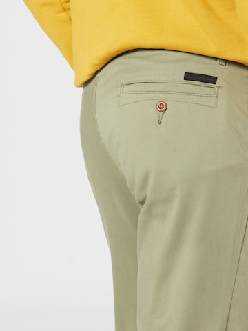 JACK & JONES - Regular Calças chino 'Ollie' em verde