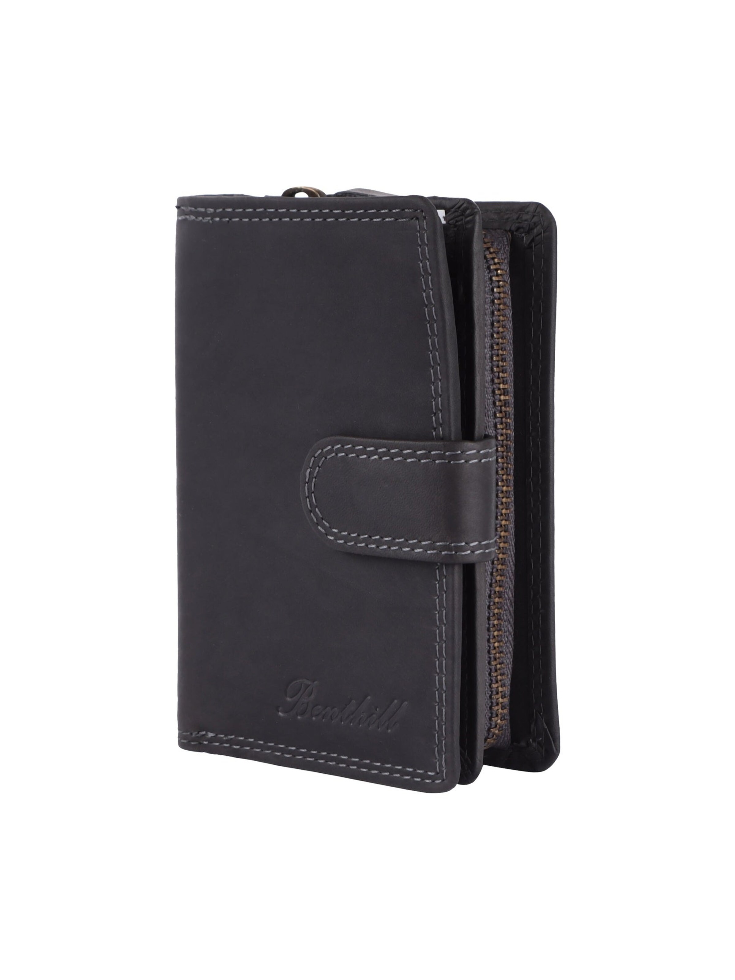 Benthill Wallet in Grey: front