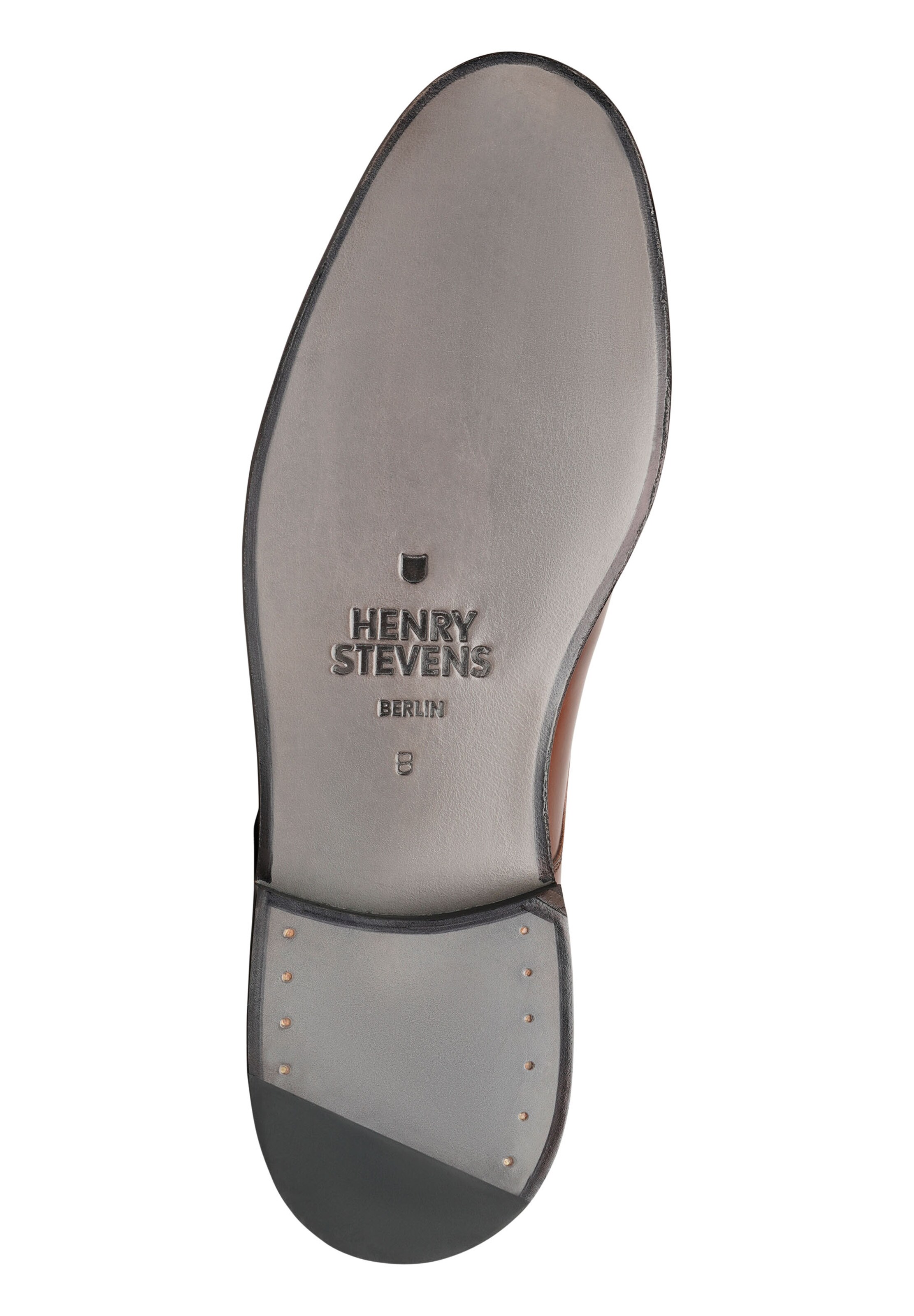 Henry Stevens Schnürschuhe Rahmengenäht 'Winston CD' in Braun