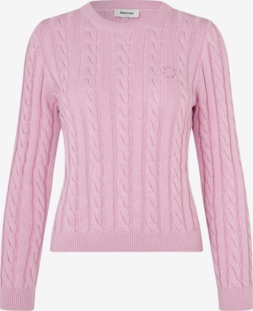 Pull-over ' Sabremd ' modström en violet : devant