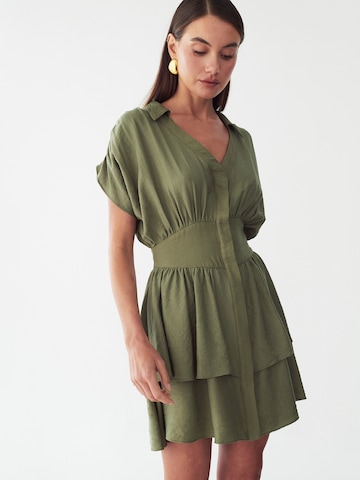 Rochie 'Lynsie' de la Willa pe verde: față