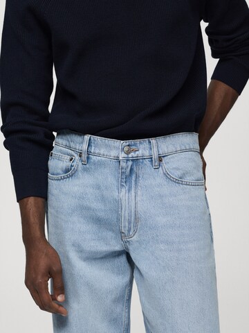 MANGO MAN Regular Jeans 'Bob' in Blau