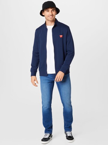 WRANGLER Sweatjacke in Blau