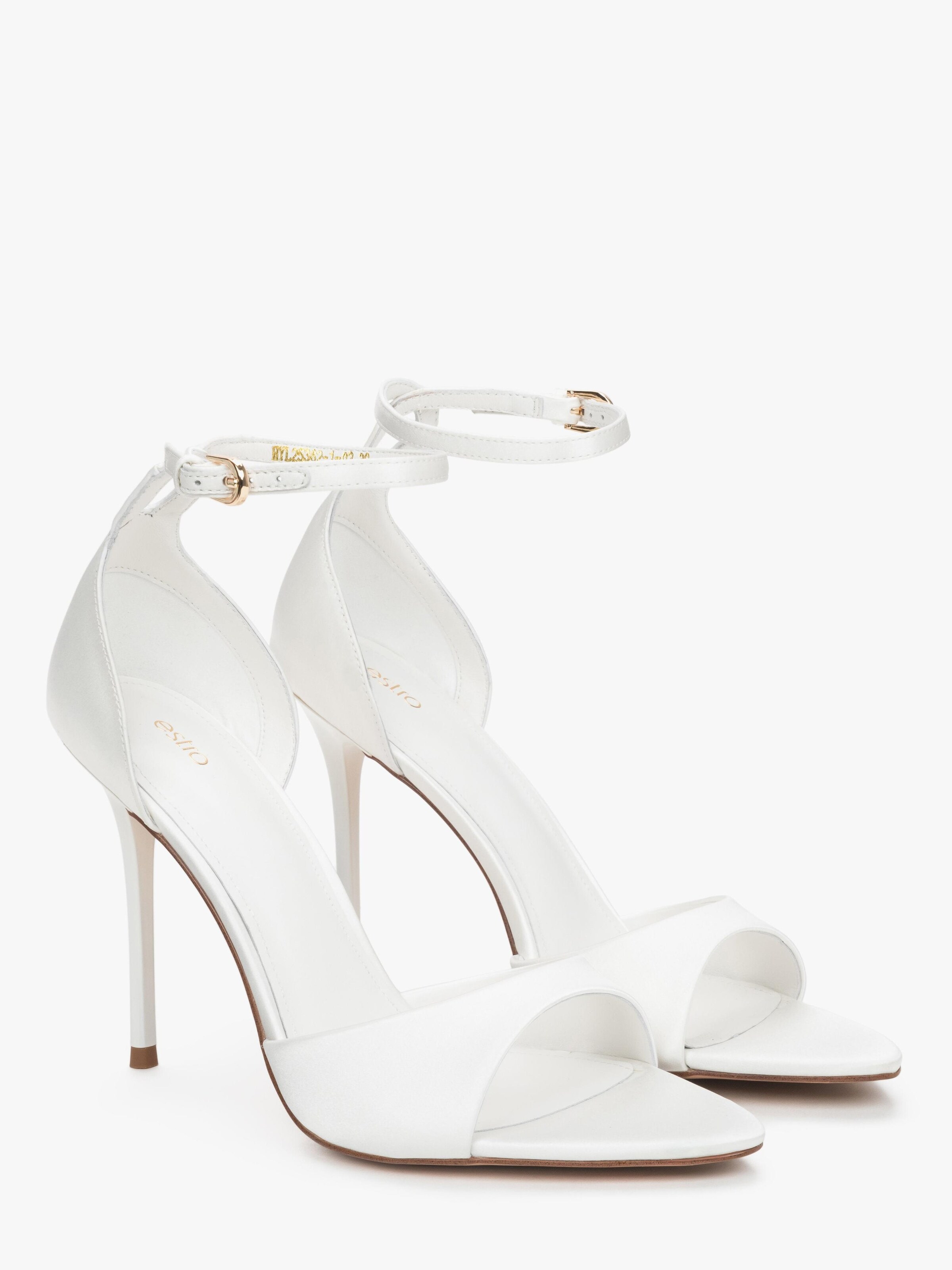 Estro Sandal i vit