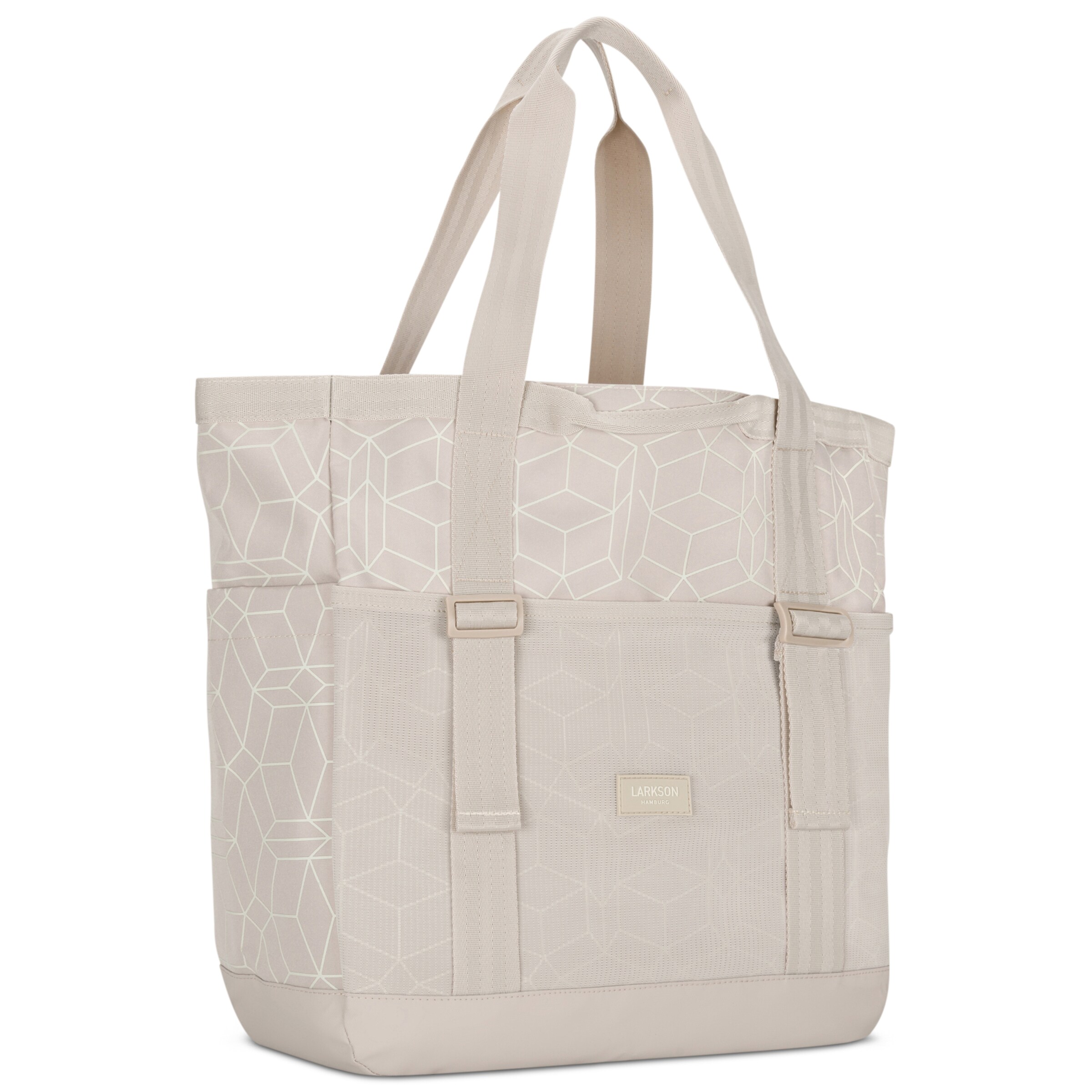 LARKSON Shopper i beige: forside