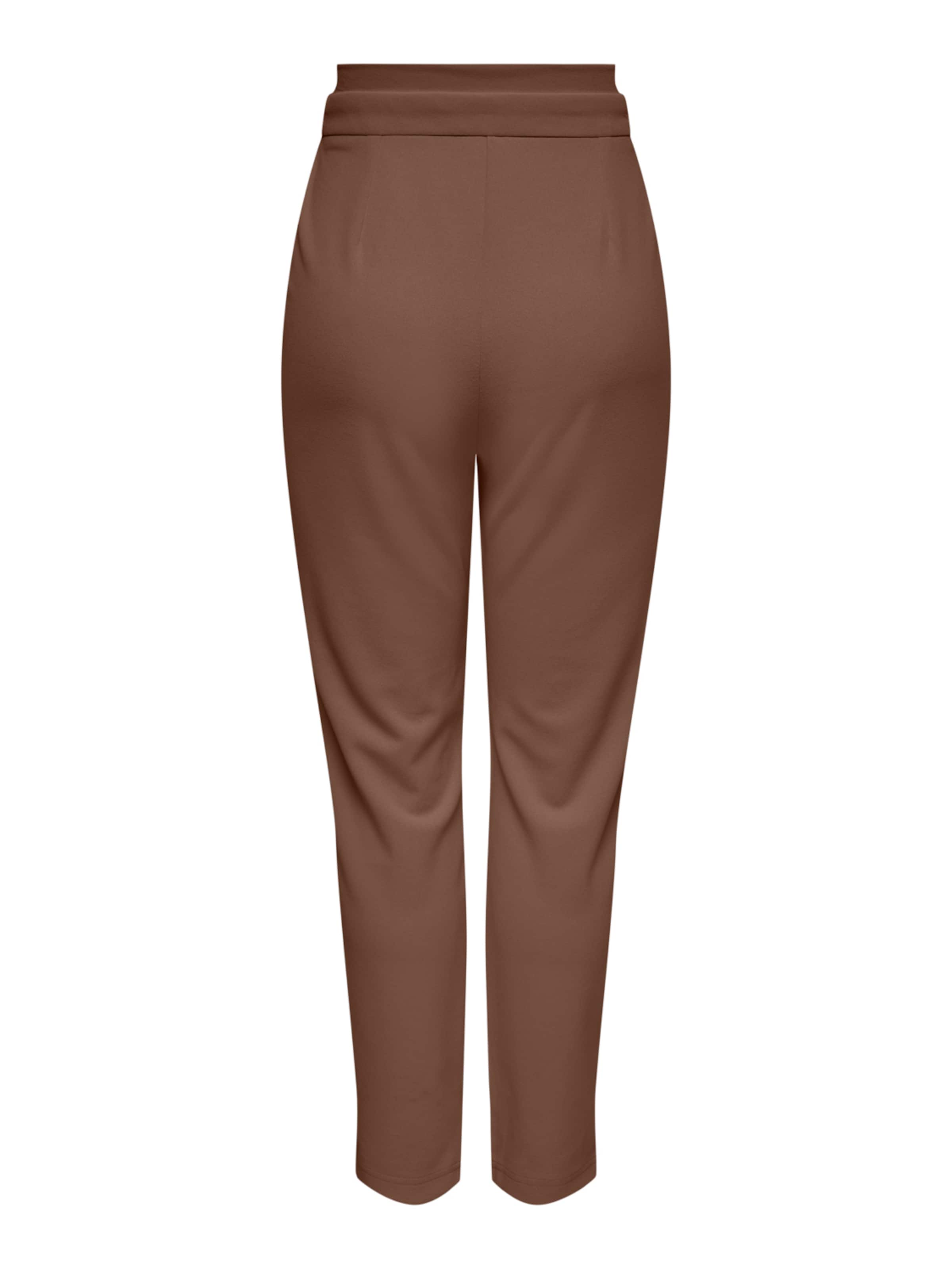 JDY Дънки Tapered Leg Панталон 'Tanja' в кафяво