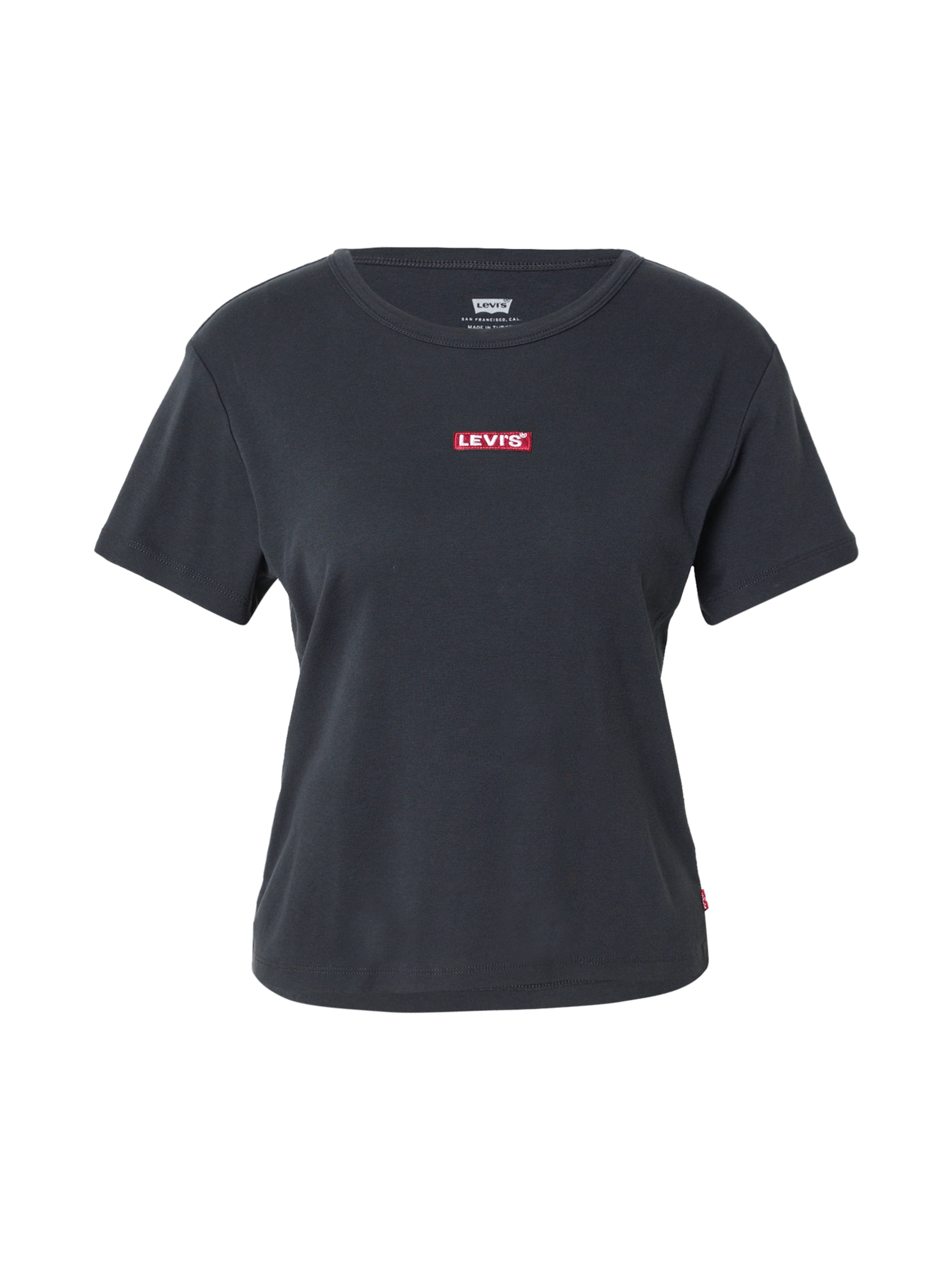 LEVI'S ® Póló 'Graphic Rickie Tee' - szürke: elől