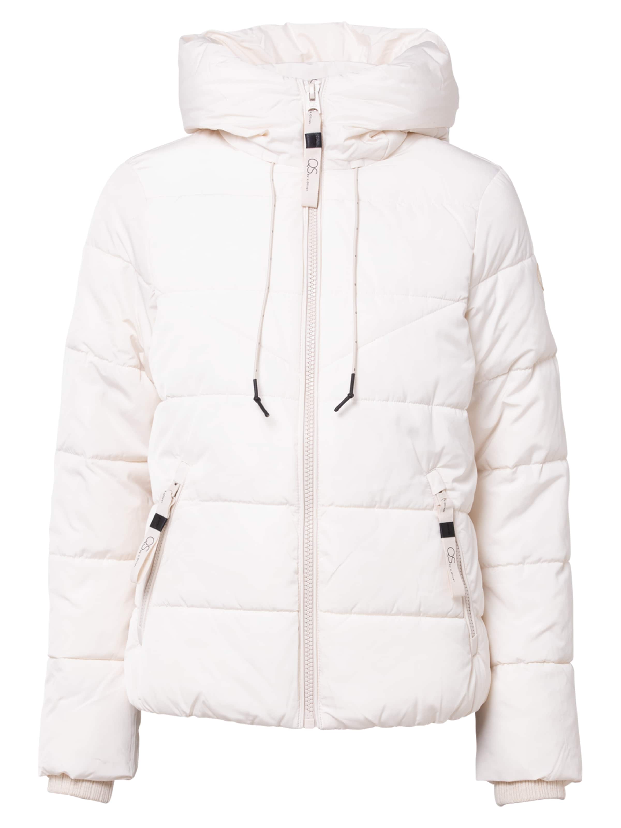 QS Jacke in Weiß: Vorderseite