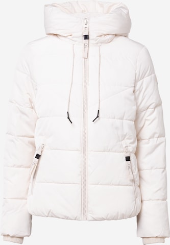 QS Between-Season Jacket in White: front