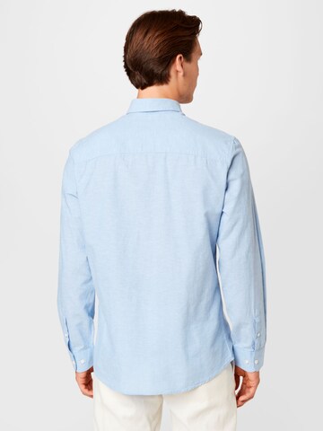 Slim fit Camicia business di SELECTED HOMME in blu