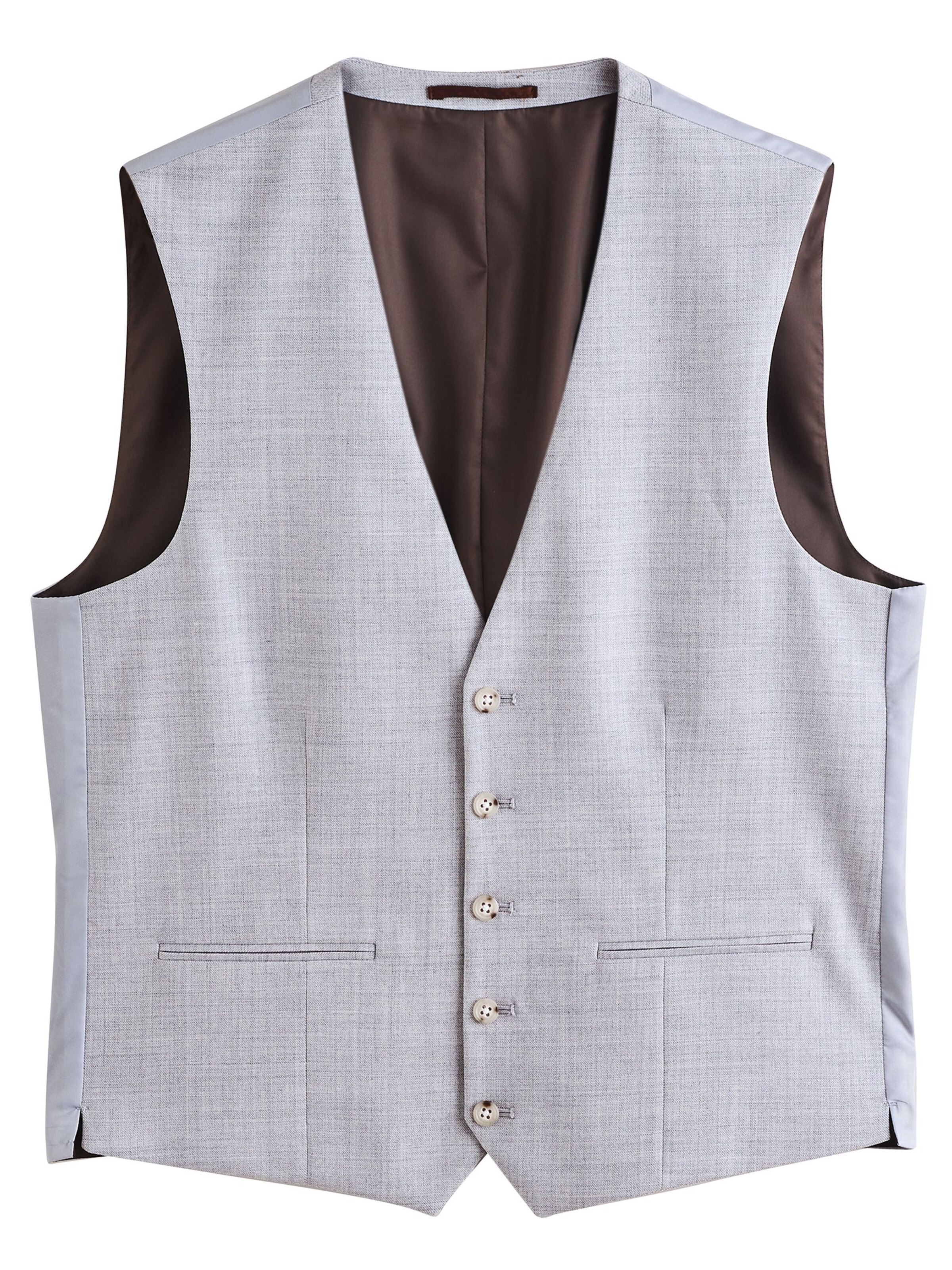 Gilet de costume Next en bleu : devant