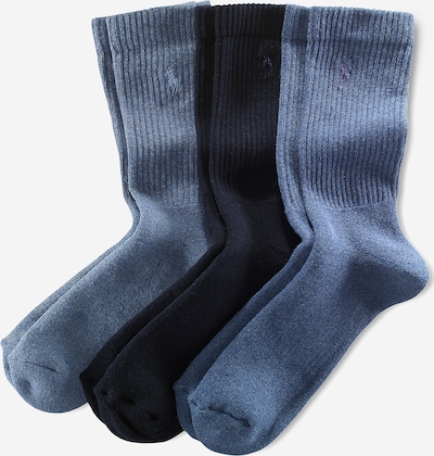 Polo Ralph Lauren Chaussettes en bleu fumé / bleu nuit / bleu-gris, Vue avec produit