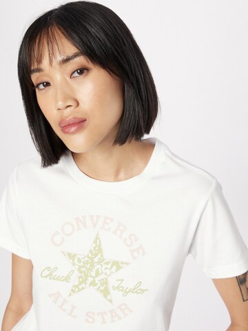 CONVERSE T-Shirt 'Chuck Taylor' in Weiß