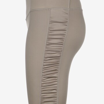 Reebok Skinny Sportbroek in Grijs