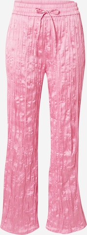 Monki - Pierna ancha Pantalón en rosa: frente