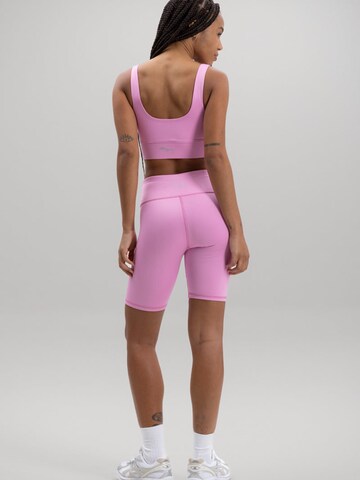 Hey Honey Skinny Leggings 'Biker' in Pink