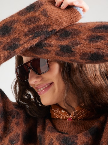 SCOTCH & SODA Neulepaita 'FUZZY' värissä ruskea