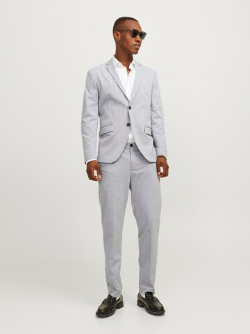 Coupe slim Veste de costume 'JONES' JACK & JONES en gris